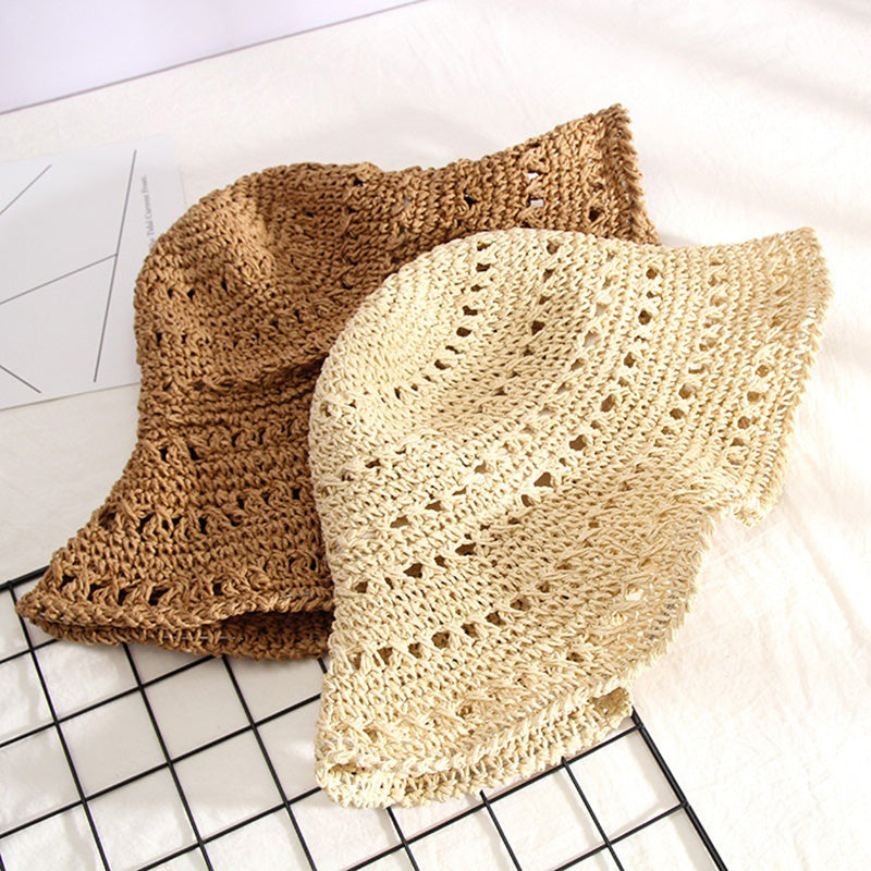 Holiday Handwoven Beach Hat
